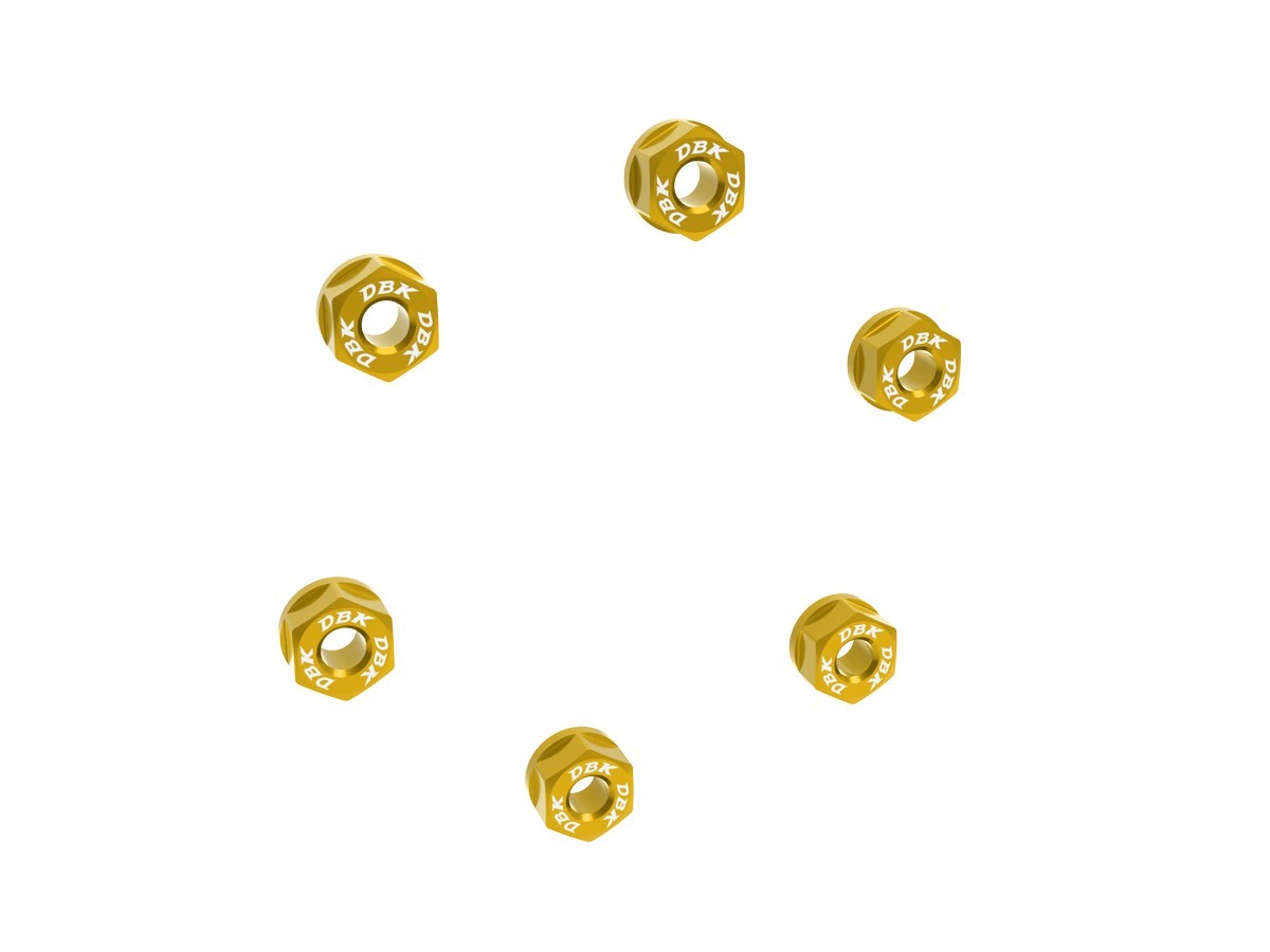 6DSB04 - DUCABIKE Ducati Multistrada / Panigale (2025+) Rear Sprocket Carrier Nuts Set (M8 x 1.25) – Accessories in the Motoraider Motorcycle Aftermarket Accessories and Parts Online Shop