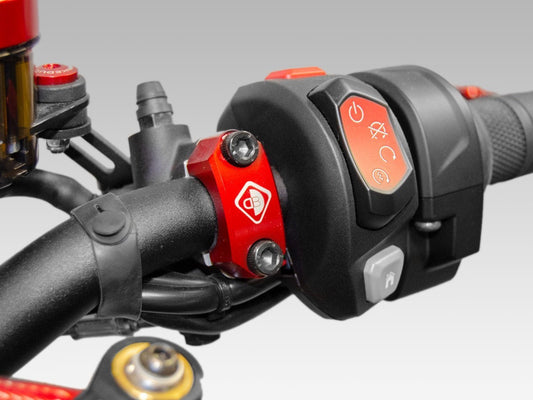 DBK DUCABIKE CV01 Triumph Triple (2017+) OEM Brembo Master Cylinder Clamp – in the Motoraider Motorcycle Aftermarket Accessories and Parts Online Shop