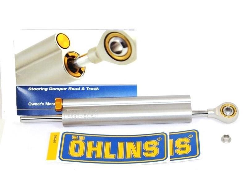 Ducati Monster 1200 (14/21) OHLINS Steering Damper + CNC RACING Mounting Kit – Accessories in the Motoraider Motorcycle Aftermarket Accessories and Parts Online Shop