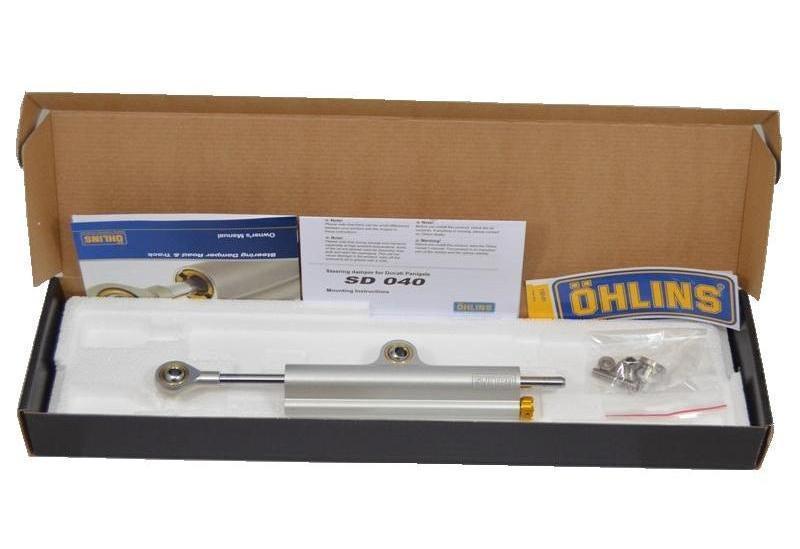 Ducati Panigale (12/19) OHLINS Steering Damper + DBK / DUCABIKE Support (for Öhlins 53 mm fork) – Accessories in the Motoraider Motorcycle Aftermarket Accessories and Parts Online Shop