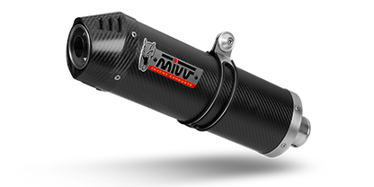 MIVV H.060 HONDA CBR 125 R ( 2011 / 16 ) Full System Exhaust "Oval" (carbon + cap; approved) – Accessories in the 2WheelsHero Motorcycle Aftermarket Accessories and Parts Online Shop