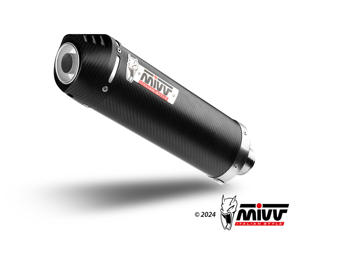 MIVV KT.013 KTM 990 SUPERMOTO SMT ( 2009 / 13 ) Dual Slip-on Exhaust "Oval" ( carbon + cap; approved) – Accessories in the 2WheelsHero Motorcycle Aftermarket Accessories and Parts Online Shop