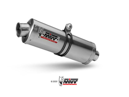 MIVV H.026 HONDA CBF 600 ( 2004 / 10 ) Slip On Exhaust "Oval" (stainless steel; approved) – Accessories in the 2WheelsHero Motorcycle Aftermarket Accessories and Parts Online Shop