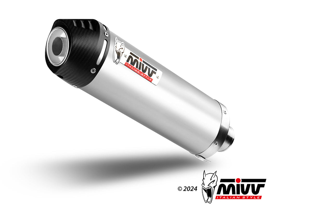 MIVV B.009 BMW R 1150 R (2000/06) Slip-on Exhaust "Oval" (titanium+ carbon cap; approved) – Accessories in the 2WheelsHero Motorcycle Aftermarket Accessories and Parts Online Shop