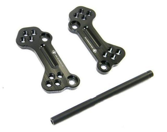 PAP01 - DUCABIKE Ducati Superbike 1098/1198/848 Adjustable Rearset Supports – Accessories in the Motoraider Motorcycle Aftermarket Accessories and Parts Online Shop