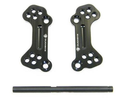 PAP01 - DUCABIKE Ducati Superbike 1098/1198/848 Adjustable Rearset Supports – Accessories in the Motoraider Motorcycle Aftermarket Accessories and Parts Online Shop