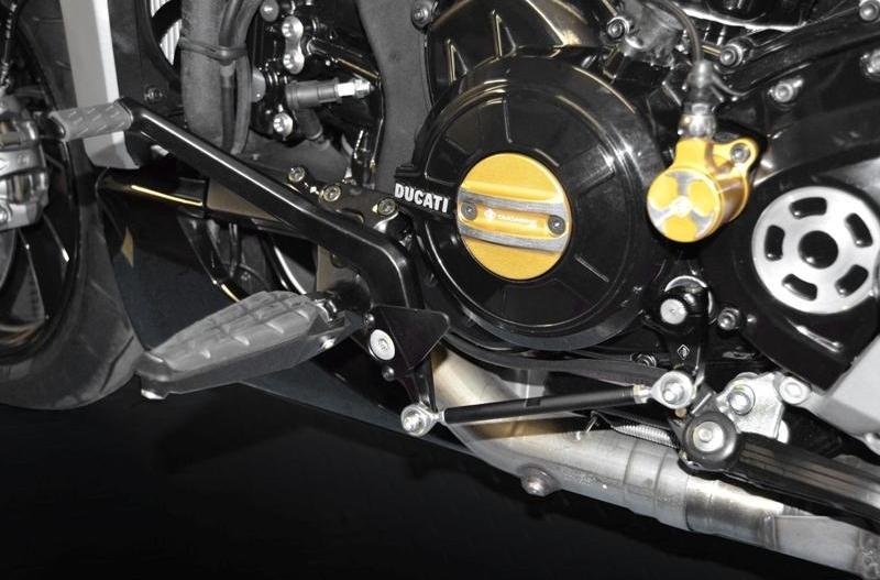 PAP03 - DUCABIKE Ducati XDiavel Rearset (alt. position) – Accessories in the Motoraider Motorcycle Aftermarket Accessories and Parts Online Shop
