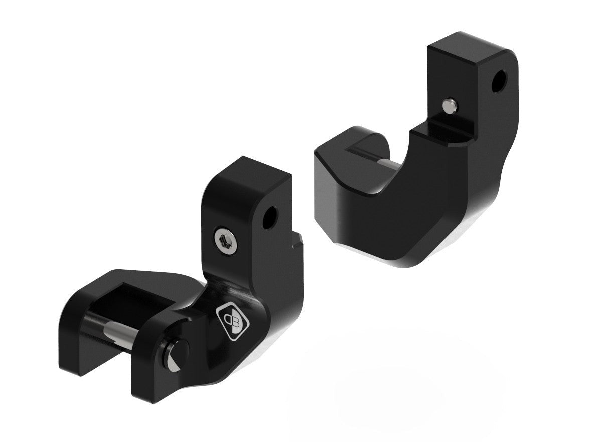PAP04 - DBK Moto Guzzi V100 Mandello (2022+) Passenger Footpeg Kit – Accessories in the Motoraider Motorcycle Aftermarket Accessories and Parts Online Shop