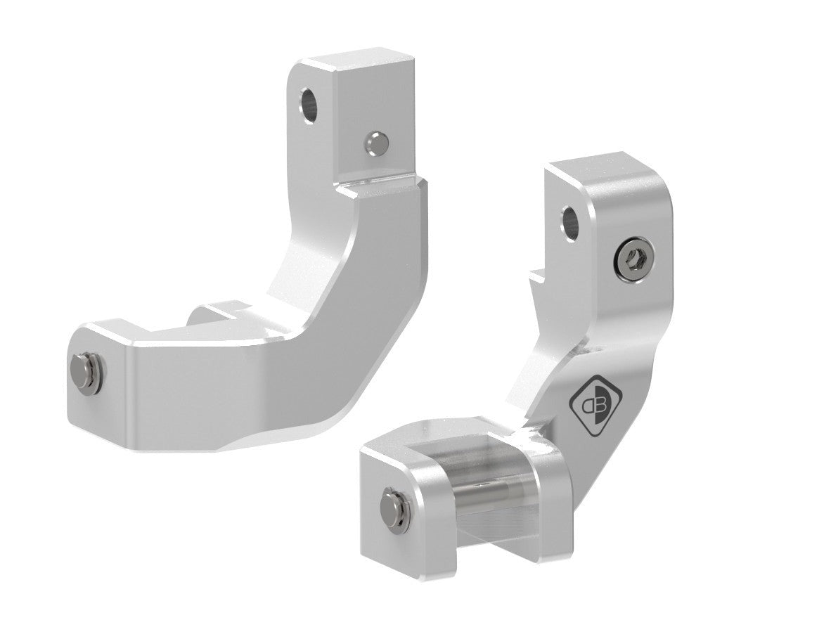 PAP04 - DBK Moto Guzzi V100 Mandello (2022+) Passenger Footpeg Kit – Accessories in the Motoraider Motorcycle Aftermarket Accessories and Parts Online Shop