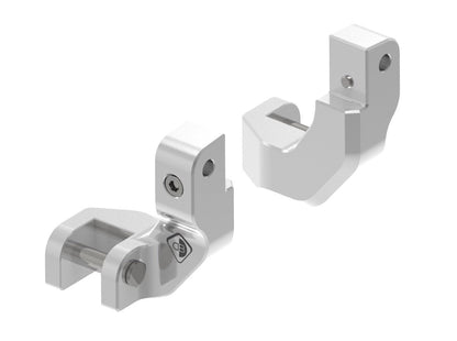 PAP04 - DBK Moto Guzzi V100 Mandello (2022+) Passenger Footpeg Kit – Accessories in the Motoraider Motorcycle Aftermarket Accessories and Parts Online Shop