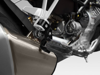 PAP04 - DBK Moto Guzzi V100 Mandello (2022+) Passenger Footpeg Kit – Accessories in the Motoraider Motorcycle Aftermarket Accessories and Parts Online Shop