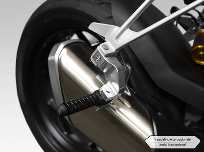 PAP04 - DBK Moto Guzzi V100 Mandello (2022+) Passenger Footpeg Kit – Accessories in the Motoraider Motorcycle Aftermarket Accessories and Parts Online Shop