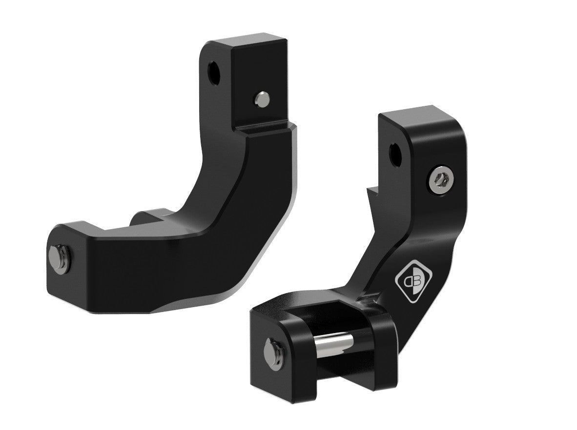 PAP04 - DBK Moto Guzzi V100 Mandello (2022+) Passenger Footpeg Kit – Accessories in the Motoraider Motorcycle Aftermarket Accessories and Parts Online Shop