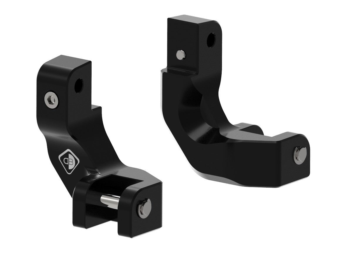 PAP04 - DBK Moto Guzzi V100 Mandello (2022+) Passenger Footpeg Kit – Accessories in the Motoraider Motorcycle Aftermarket Accessories and Parts Online Shop