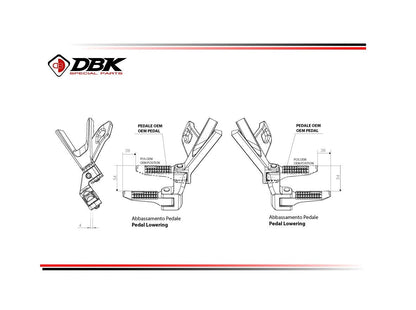 PAP05 - DBK BMW R1300GS (2024+) Passenger Footpeg Kit – Accessories in the Motoraider Motorcycle Aftermarket Accessories and Parts Online Shop