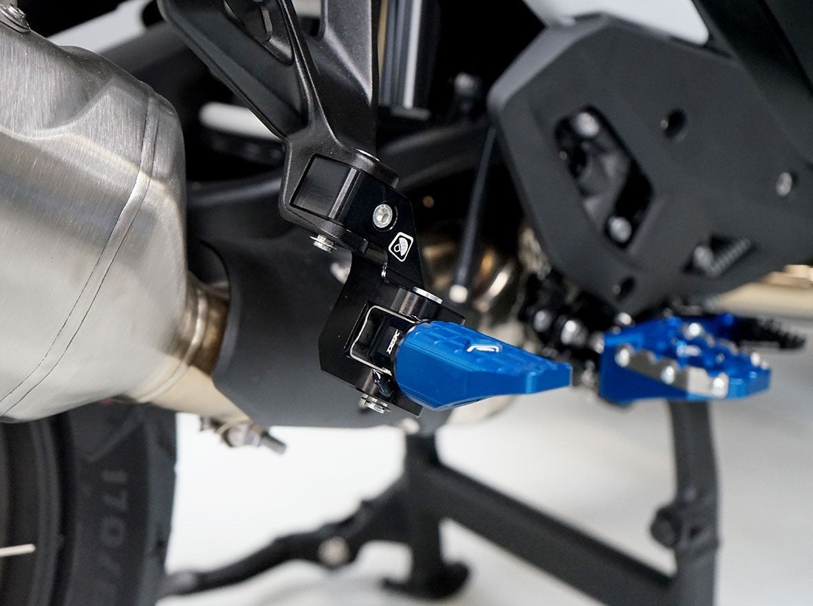 PAP05 - DBK BMW R1300GS (2024+) Passenger Footpeg Kit – Accessories in the Motoraider Motorcycle Aftermarket Accessories and Parts Online Shop