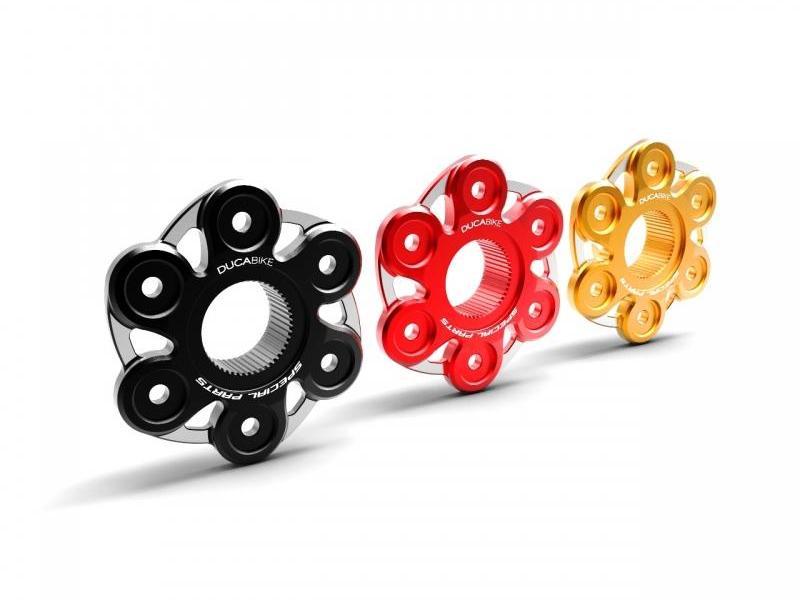 PC6F06 - DUCABIKE Ducati Panigale V4 / Streetfighter (18/24) Rear Sprocket Flange (carrier; bi-color) – Accessories in the Motoraider Motorcycle Aftermarket Accessories and Parts Online Shop