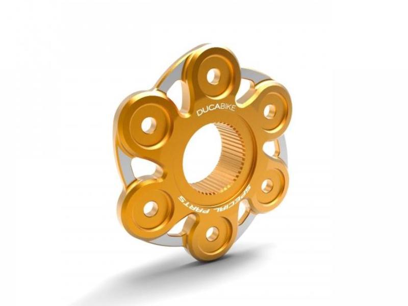 PC6F06 - DUCABIKE Ducati Panigale V4 / Streetfighter (18/24) Rear Sprocket Flange (carrier; bi-color) – Accessories in the Motoraider Motorcycle Aftermarket Accessories and Parts Online Shop