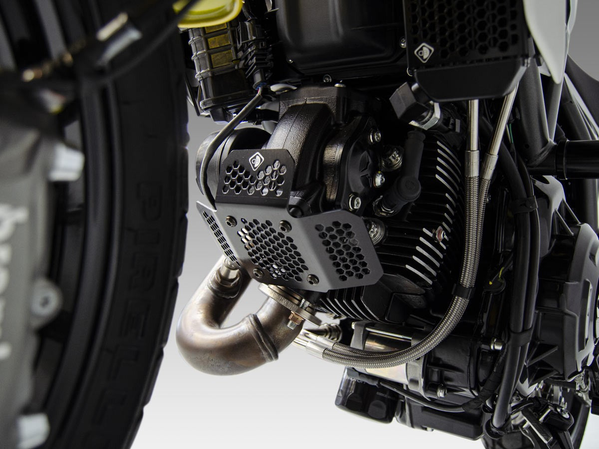PCA01 - DBK Ducati Monster / Scrambler (2013+) Front Cylinder Protection – Accessories in the Motoraider Motorcycle Aftermarket Accessories and Parts Online Shop