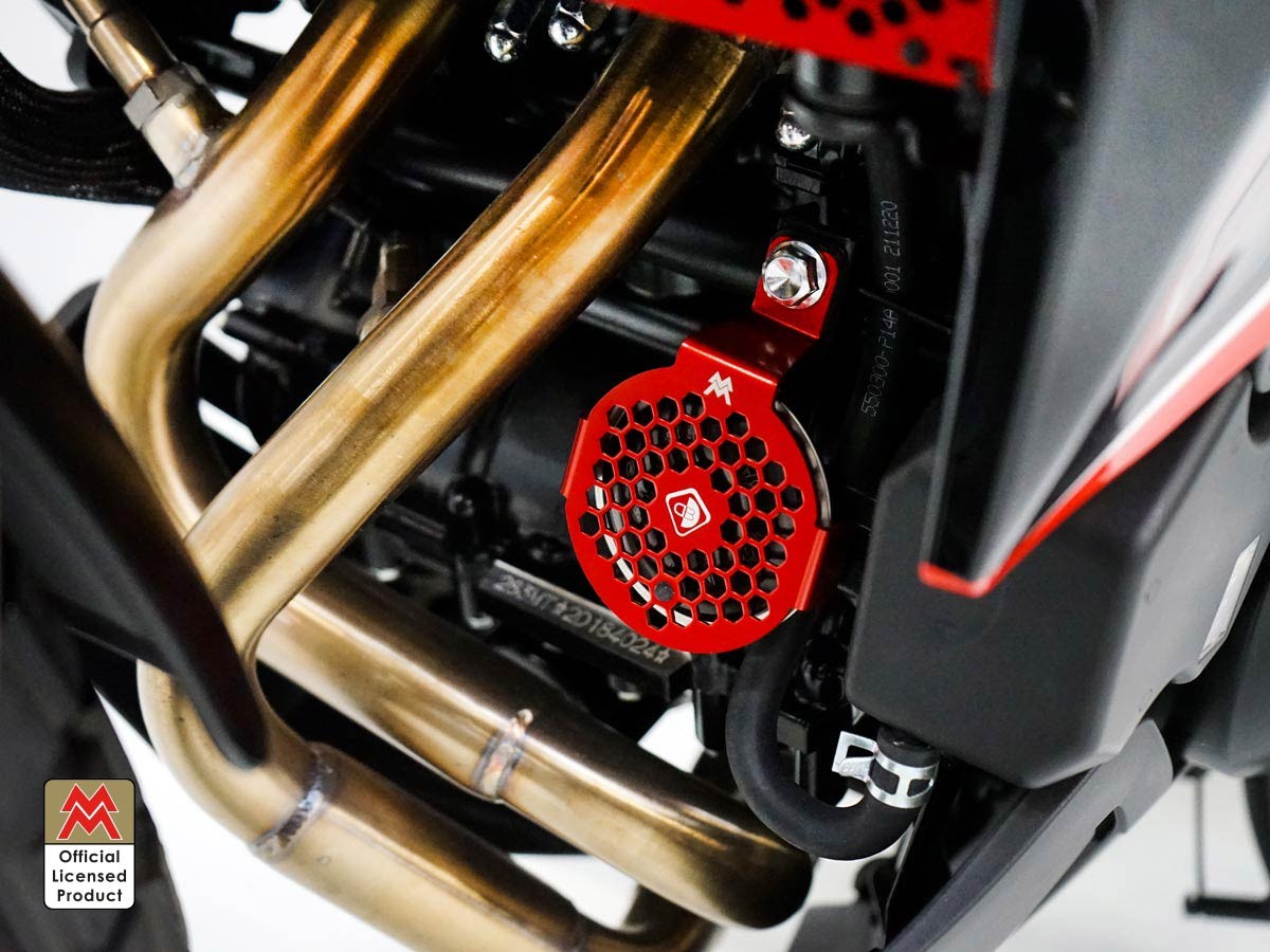 PCS01 - DBK Moto Morini Seiemezzo SCR / STR / X-Cape 650 (2021+) Horn Protection – Accessories in the Motoraider Motorcycle Aftermarket Accessories and Parts Online Shop