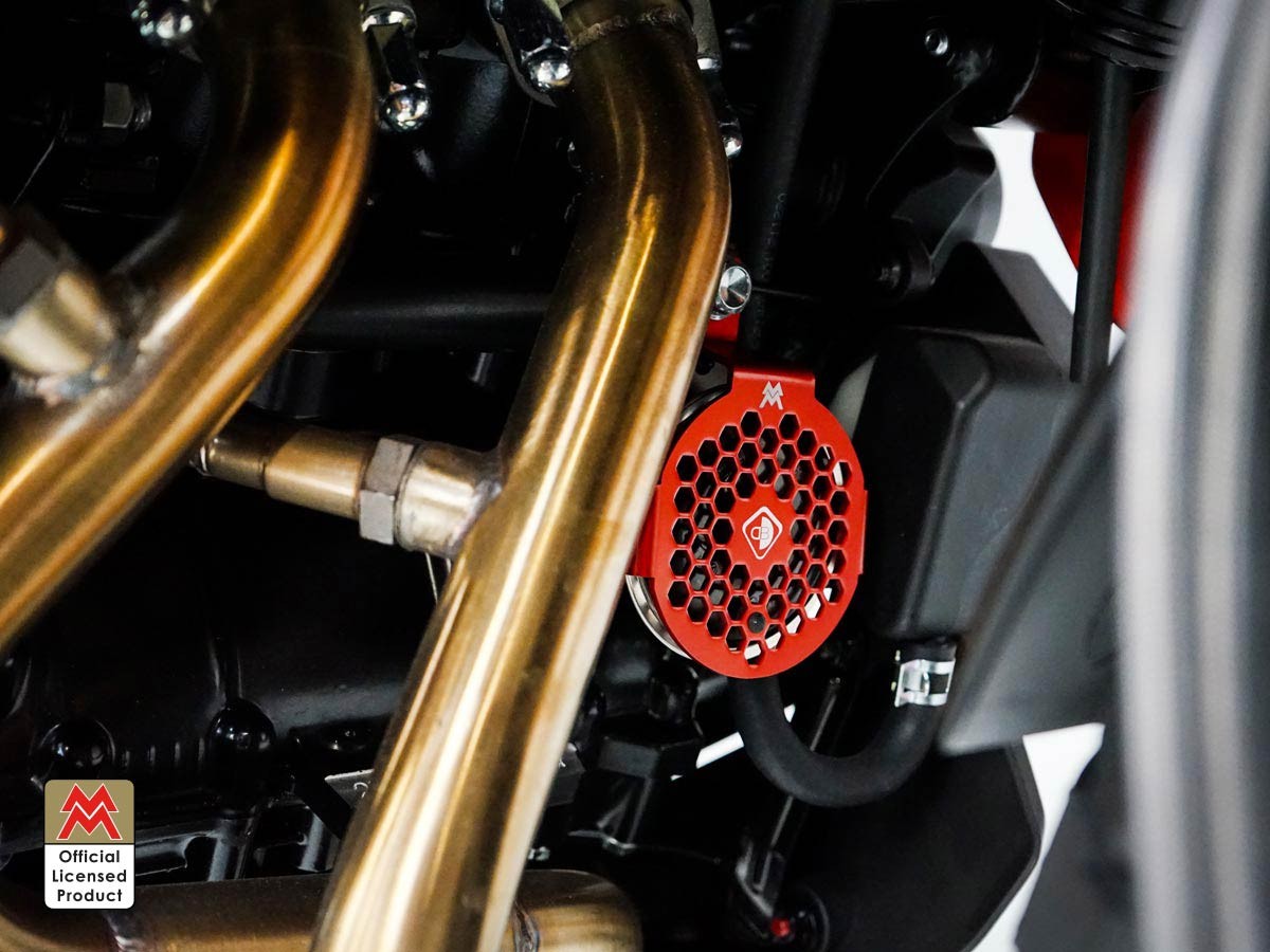 PCS01 - DBK Moto Morini Seiemezzo SCR / STR / X-Cape 650 (2021+) Horn Protection – Accessories in the Motoraider Motorcycle Aftermarket Accessories and Parts Online Shop