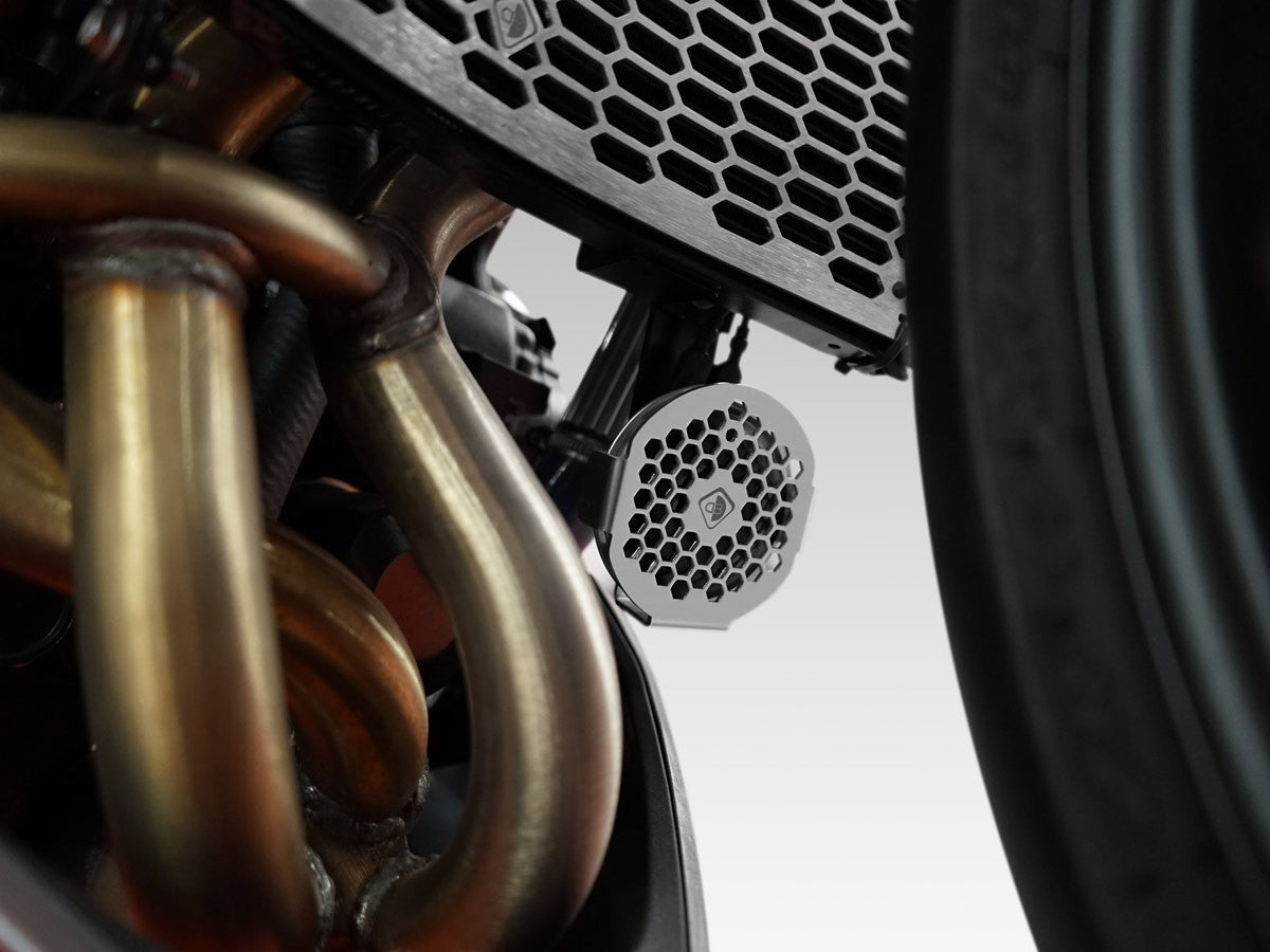 PCS02 - DBK Triumph Bonneville / Daytona / Scrambler / Speed Triple / Street Triple / Thruxton  (2016+) Horn Protection – Accessories in the Motoraider Motorcycle Aftermarket Accessories and Parts Online Shop