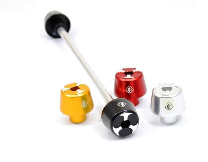 PFAL01 - DUCABIKE Ducati Front Wheel Protection Sliders – Accessories in the Motoraider Motorcycle Aftermarket Accessories and Parts Online Shop