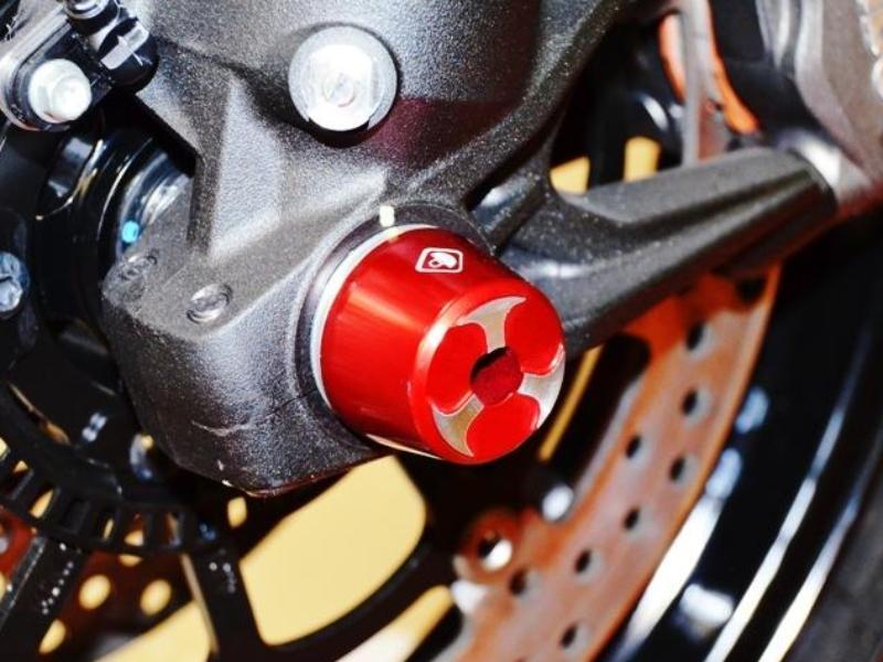 PFAL03 - DUCABIKE Ducati Front Wheel Protection Sliders – Accessories in the Motoraider Motorcycle Aftermarket Accessories and Parts Online Shop