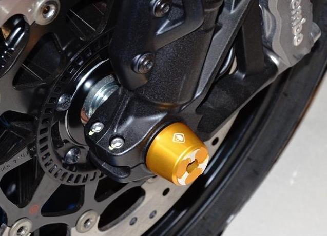 PFAL01 - DUCABIKE Ducati Front Wheel Protection Sliders – Accessories in the Motoraider Motorcycle Aftermarket Accessories and Parts Online Shop