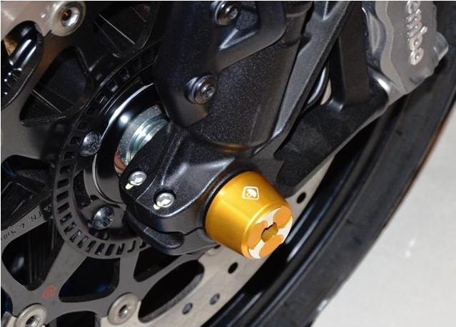 PFAL02 - DUCABIKE Ducati Front Wheel Protection Sliders – Accessories in the Motoraider Motorcycle Aftermarket Accessories and Parts Online Shop