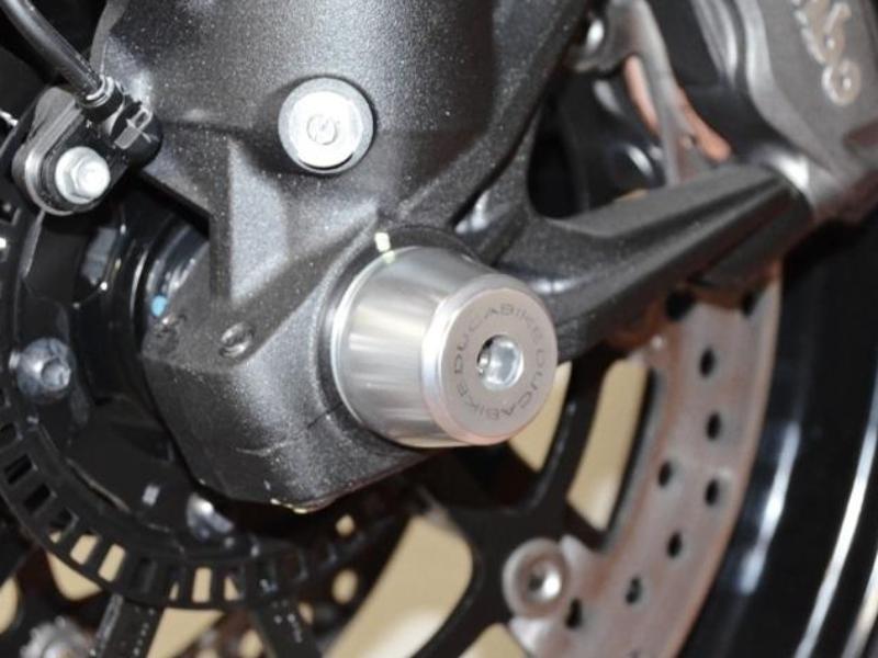 PFAN01 - DUCABIKE Ducati Front Wheel Protection Sliders – Accessories in the Motoraider Motorcycle Aftermarket Accessories and Parts Online Shop