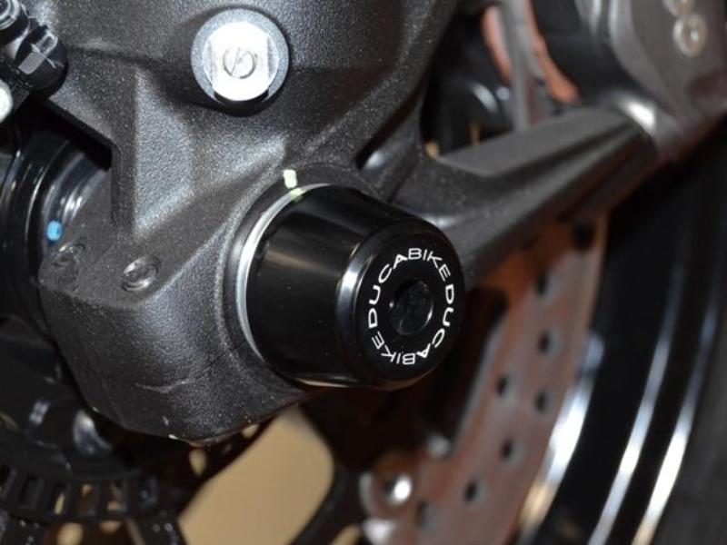 PFAN03 - DUCABIKE Ducati Front Wheel Protection Sliders – Accessories in the Motoraider Motorcycle Aftermarket Accessories and Parts Online Shop