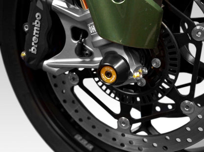 PFAN06 - DBK Moto Guzzi V100 Mandello (2022+) Front Fork Protection Kit – Accessories in the Motoraider Motorcycle Aftermarket Accessories and Parts Online Shop