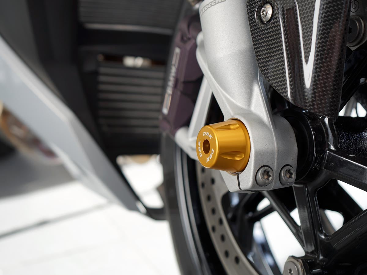 PFAN07 - DBK BMW M series / S series Front Wheel Protection Sliders – Accessories in the Motoraider Motorcycle Aftermarket Accessories and Parts Online Shop