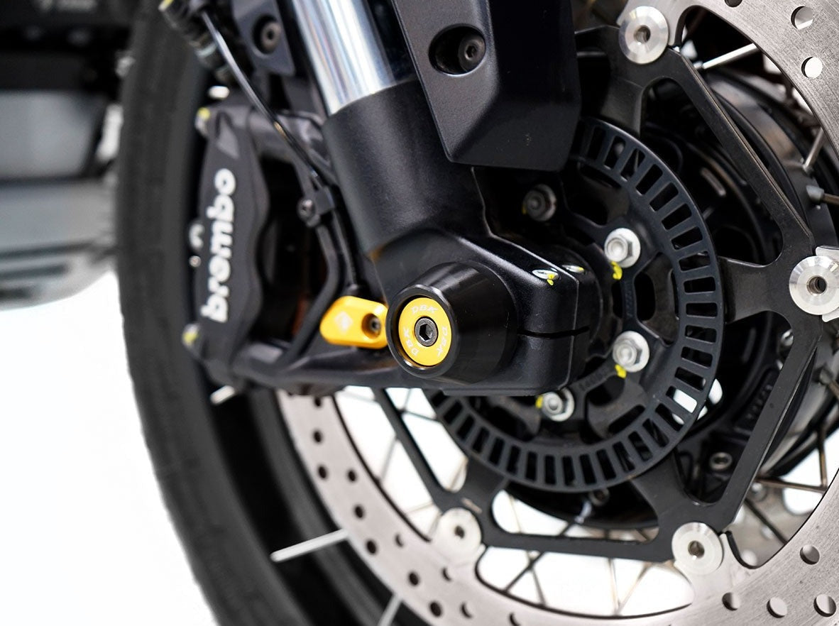 PFAN09 - DUCABIKE Moto Guzzi Stelvio (2024+) Front Fork Protection Kit – Accessories in the Motoraider Motorcycle Aftermarket Accessories and Parts Online Shop