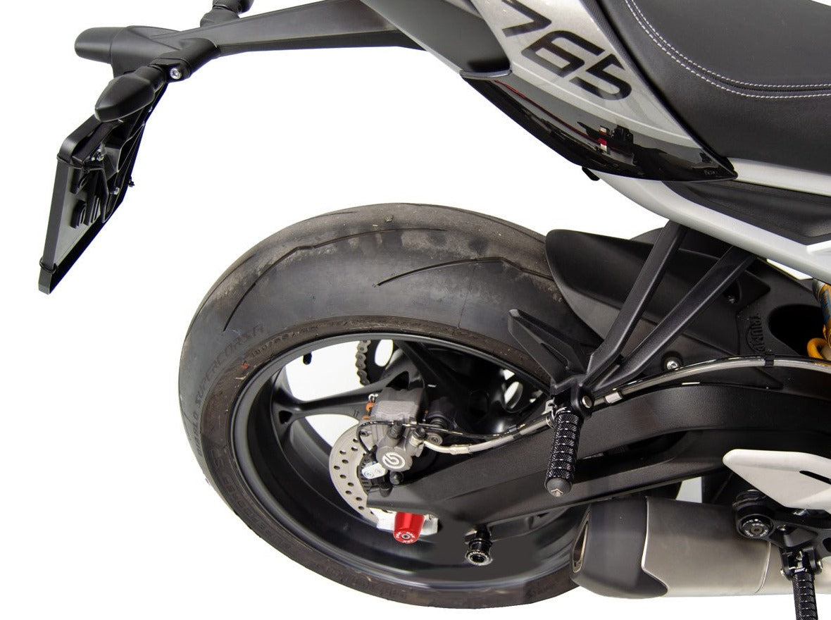 PFPN02 - DBK Triumph Street Triple 765 S / R / RS (2017+) Rear Wheel Protection Sliders – Accessories in the Motoraider Motorcycle Aftermarket Accessories and Parts Online Shop