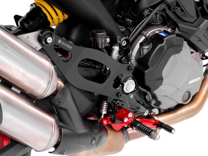 PMM93701D - DBK Ducati Monster 950 / 937 (2021+) Single-Seat Rider Footpeg Kit – Accessories in the Motoraider Motorcycle Aftermarket Accessories and Parts Online Shop