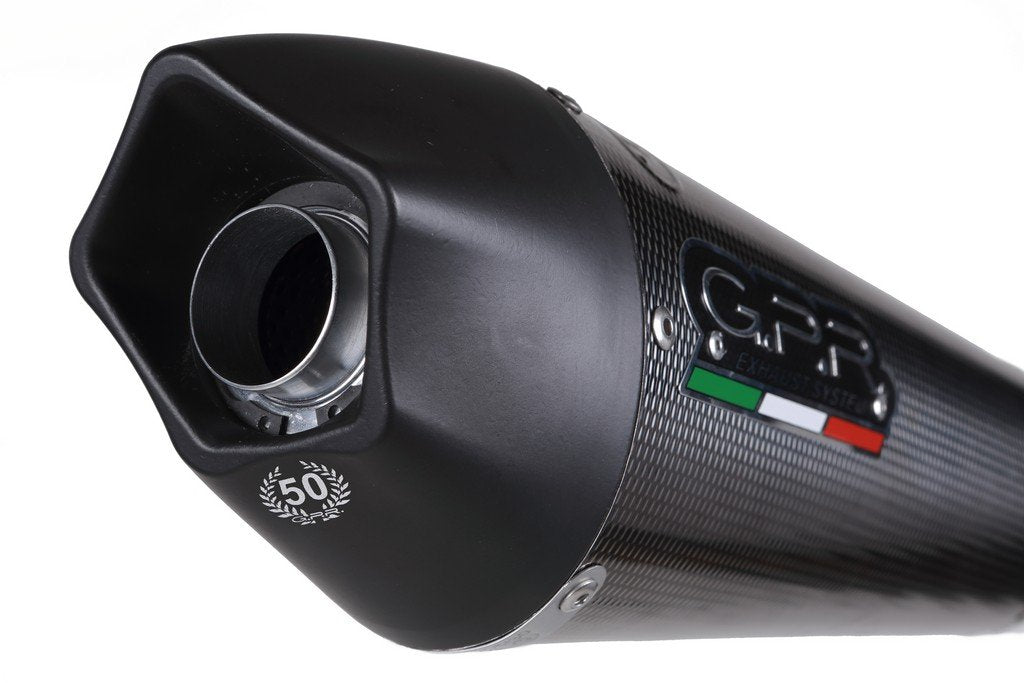 GPR Yamaha BT1100 Bulldog Dual Slip-on Exhaust "GPE Anniversary Poppy" (EU homologated) – Accessories in the 2WheelsHero Motorcycle Aftermarket Accessories and Parts Online Shop
