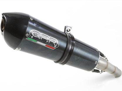 GPR Suzuki GSF1250 Bandit Slip-on Exhaust "GPE Anniversary Poppy" (EU homologated) – Accessories in the 2WheelsHero Motorcycle Aftermarket Accessories and Parts Online Shop
