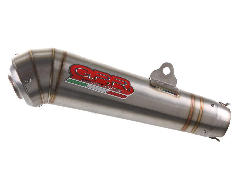 GPR Ducati Monster 821 (14/16) Slip-on Exhaust "Powercone Evo 4" (EU homologated) – Accessories in the 2WheelsHero Motorcycle Aftermarket Accessories and Parts Online Shop