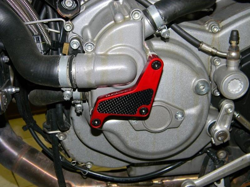 PPA02 - DUCABIKE Ducati Water Pump Cover – Accessories in the Motoraider Motorcycle Aftermarket Accessories and Parts Online Shop