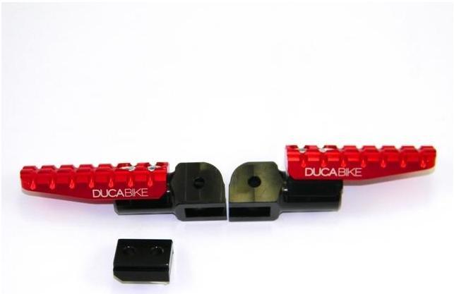 PPDVP01 - DUCABIKE Ducati Adjustable Footpegs (passenger) – Accessories in the Motoraider Motorcycle Aftermarket Accessories and Parts Online Shop