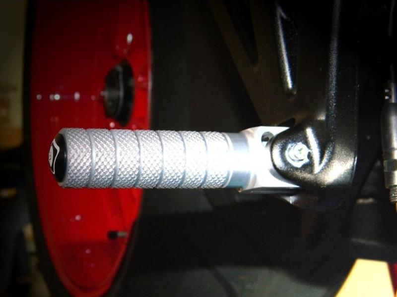 PPDVP03 - DUCABIKE Ducati Adjustable Footpegs (passenger) – Accessories in the Motoraider Motorcycle Aftermarket Accessories and Parts Online Shop