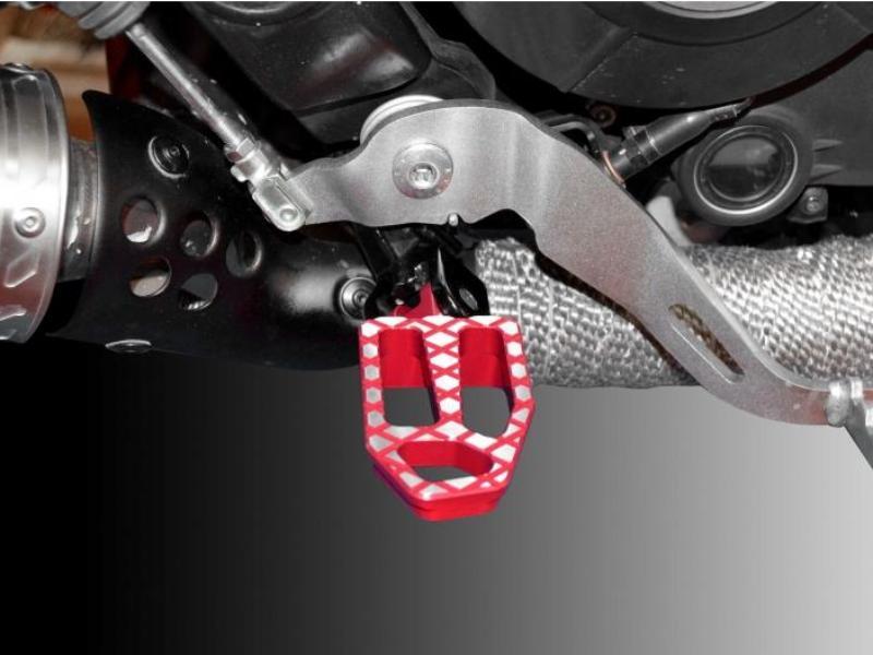 PPDVP08 - DUCABIKE Ducati Footpegs (passenger) – Accessories in the Motoraider Motorcycle Aftermarket Accessories and Parts Online Shop