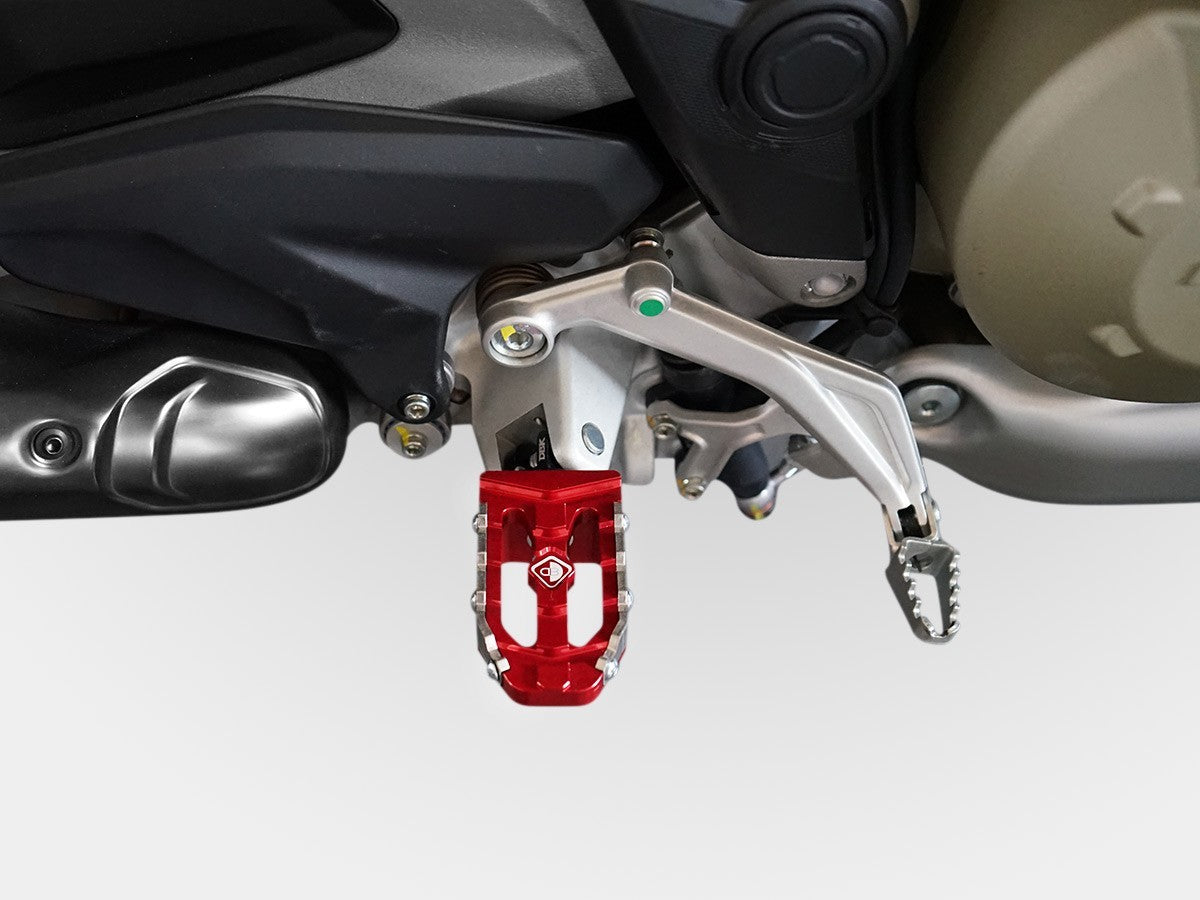 PPDV12 - DUCATI OFF-ROAD PILOT FOOTPEGS KIT – Accessories in the Motoraider Motorcycle Aftermarket Accessories and Parts Online Shop
