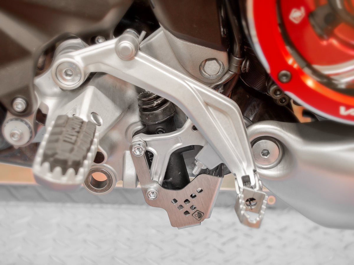 PPF01 - DUCABIKE Ducati Multistrada V4 (2021+) Rear Brake Pump Protection – Accessories in the Motoraider Motorcycle Aftermarket Accessories and Parts Online Shop