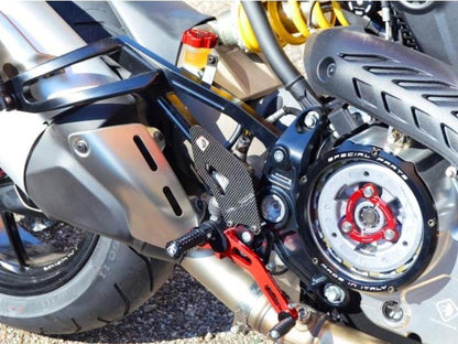 PPM1201 - DUCABIKE Ducati Monster 821/1200 Passenger Rearset – Accessories in the Motoraider Motorcycle Aftermarket Accessories and Parts Online Shop