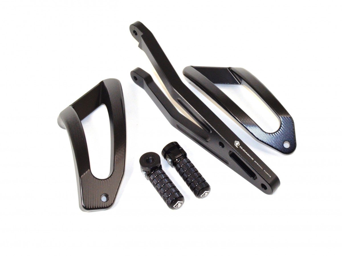 PPM1201 - DUCABIKE Ducati Monster 821/1200 Passenger Rearset – Accessories in the Motoraider Motorcycle Aftermarket Accessories and Parts Online Shop