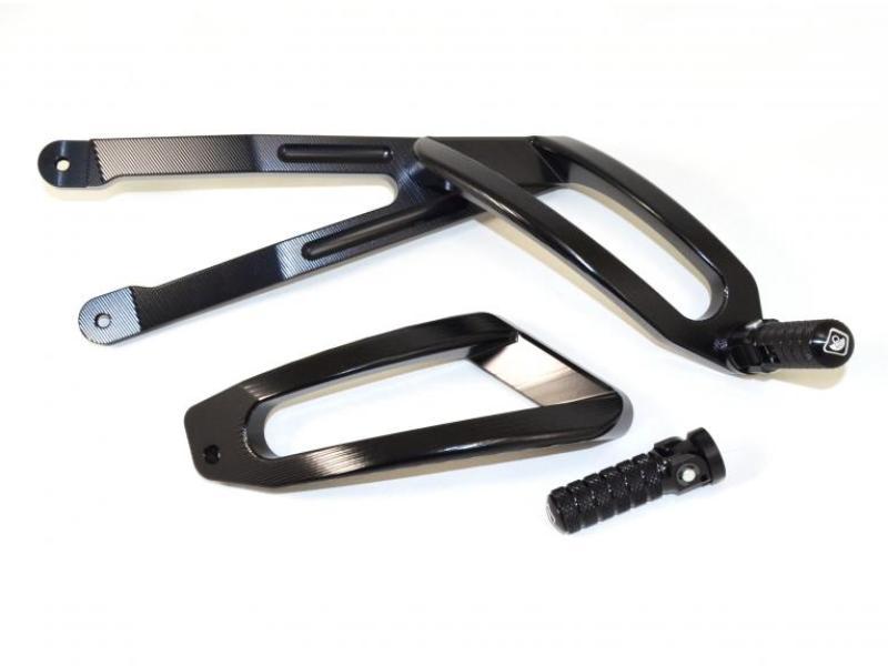 PPM1201 - DUCABIKE Ducati Monster 821/1200 Passenger Rearset – Accessories in the Motoraider Motorcycle Aftermarket Accessories and Parts Online Shop