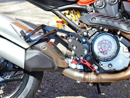 PPM1201 - DUCABIKE Ducati Monster 821/1200 Passenger Rearset – Accessories in the Motoraider Motorcycle Aftermarket Accessories and Parts Online Shop